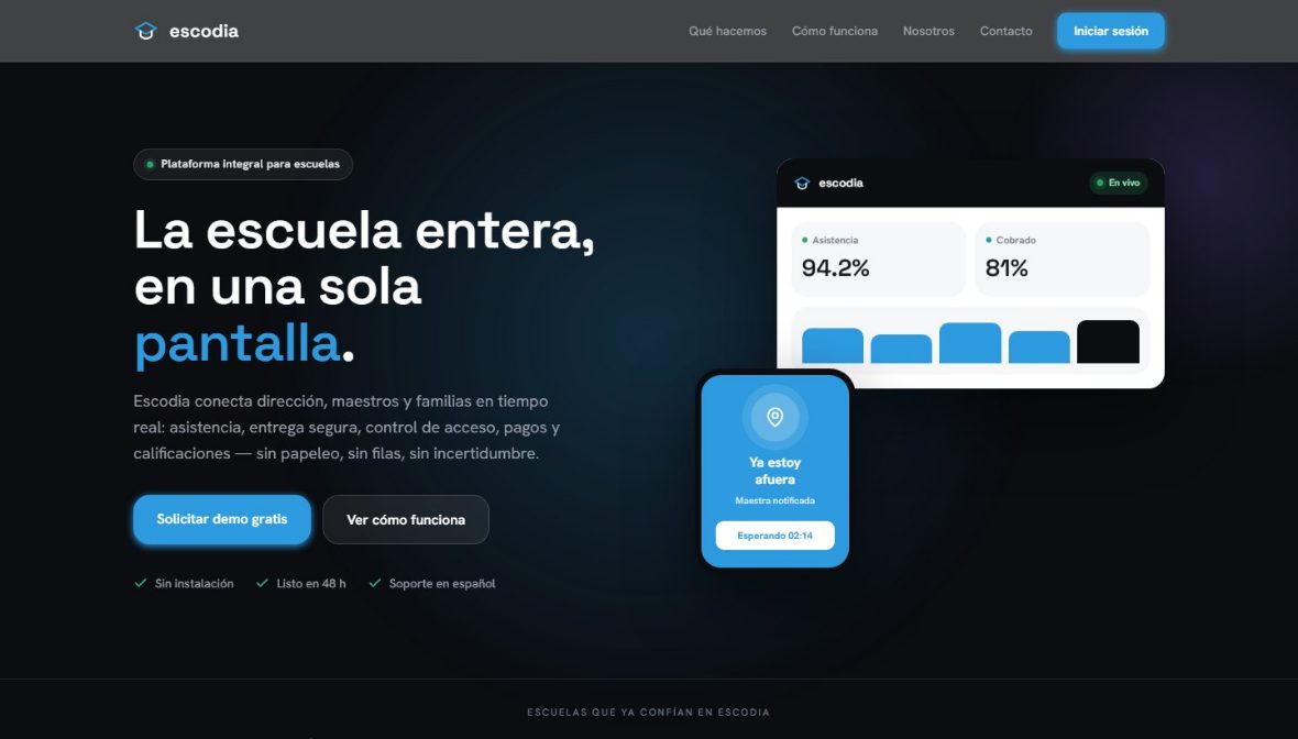 Captura de escodia.com